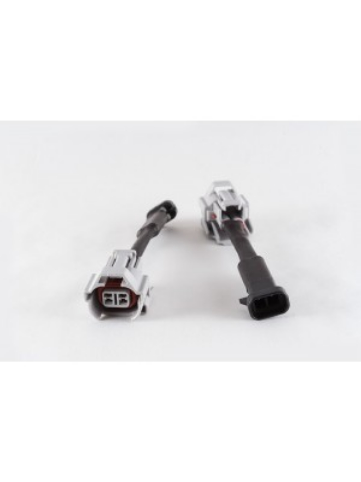Picture of Set of 8 Denso (female) to GM/Delphi (male) injector plug adaptors