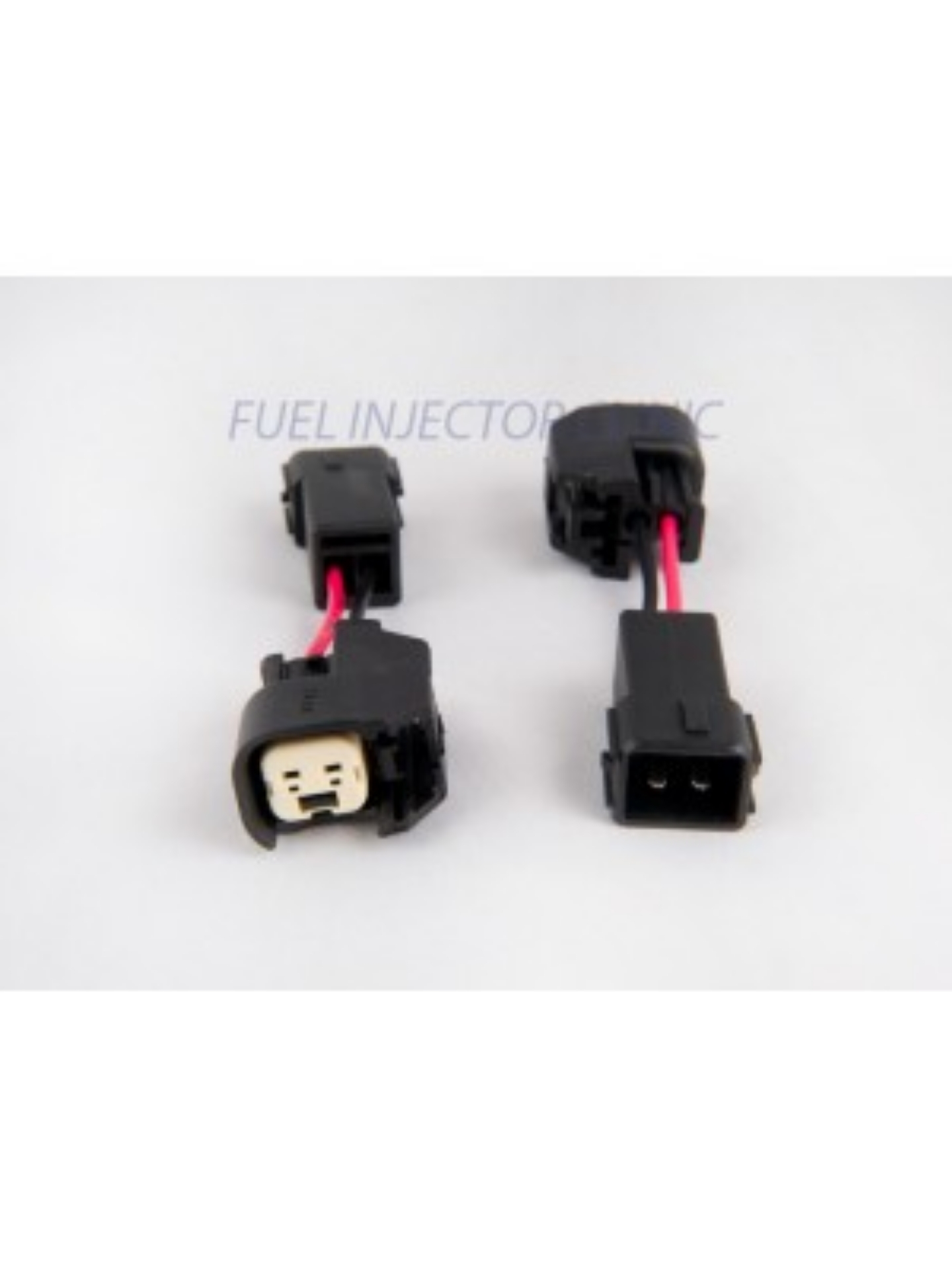 Picture of Set of 4 US Car/EV6 (female) to Honda OBD2 (male) injector plug adaptors