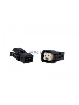 Picture of Set of 6 US Car/EV6 (female) to Jetronic/EV1 Adapter (male) injector plug adaptors