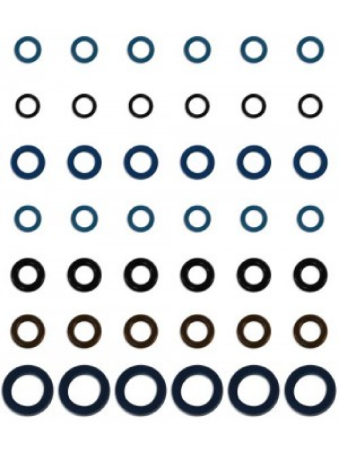 Picture of Seal kit for Fuel Injector Clinic Honda/Acura J-Series 1998-2003 injectors
