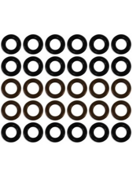 Picture of Seal kit for Fuel Injector Clinic Toyota Supra TT injectors with FIC top-feed fuel rail conversion