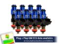 Picture of FIC1200cc-D (130 lbs/hr at OE 58 PSI fuel pressure) FIC Fuel Injector Clinic Injector Set for LS2 engines (High-Z)
