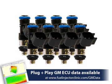 Picture of FIC1200cc-D (130 lbs/hr at OE 58 PSI fuel pressure) FIC Fuel Injector Clinic Injector Set for 6.2 Truck Motors ('09-'13) Injector Sets (High-Z)