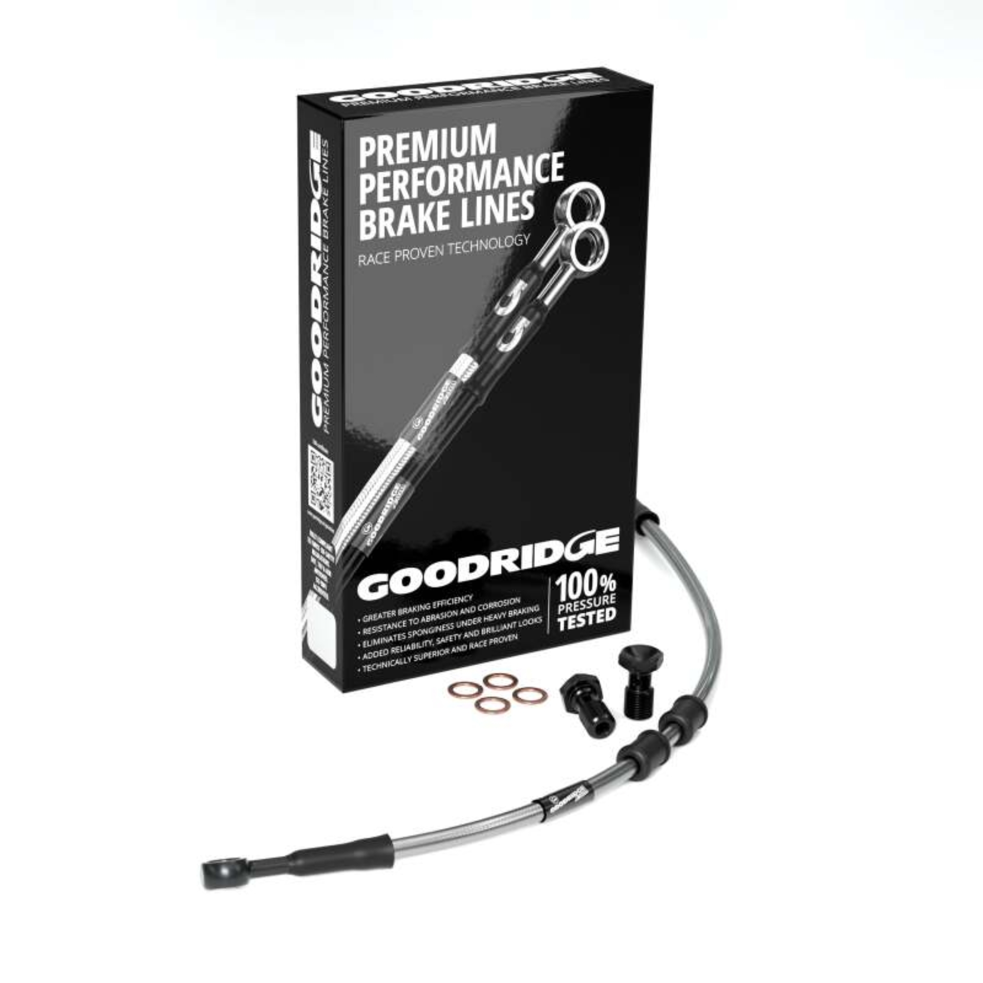 Picture of Goodridge 18-20 HD FLTRX Multi Model +2in Clutch Line Kit - Clear
