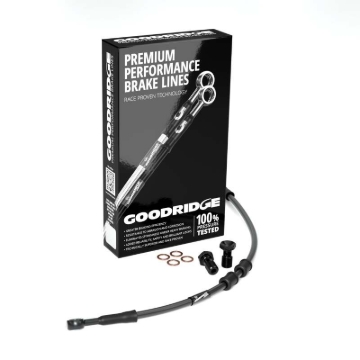 Picture of Goodridge 08-13 HD FLTR/U (w/ABS) +10in Black Brake Line Kit w/Black Fittings