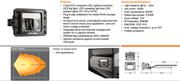 Picture of Rival Premium 3-Function LED Lights (Set of 2)
