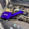 Picture of Wehrli 01-04 Duramax LB7 4in High Flow Intake Horn - Flat Black