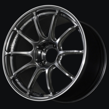 Picture of Advan RSIII 18x8.5 +45 5x114.3 Racing Hyper Black and Ring Wheel
