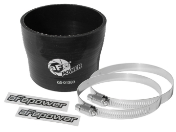 Picture of aFe Magnum FORCE Intake Coupling Kit (3-3/4 IN ID to 3-1/2 IN ID x 3 IN L) Straight Black