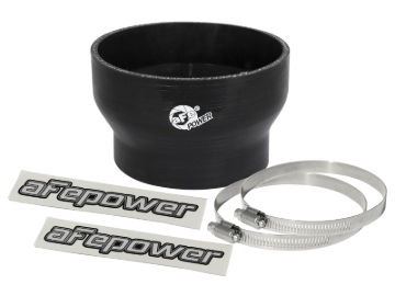 Picture of aFe Magnum FORCE Intake Coupling Kit (4-1/3 IN ID to 3-1/2 IN ID x 2-3/4 IN L) Straight Black