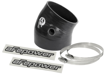 Picture of aFe Magnum FORCE Intake Coupling Kit (4-3/8 IN ID to 3-3/4 IN ID x 30 Deg.) Elbow Coupler - Black