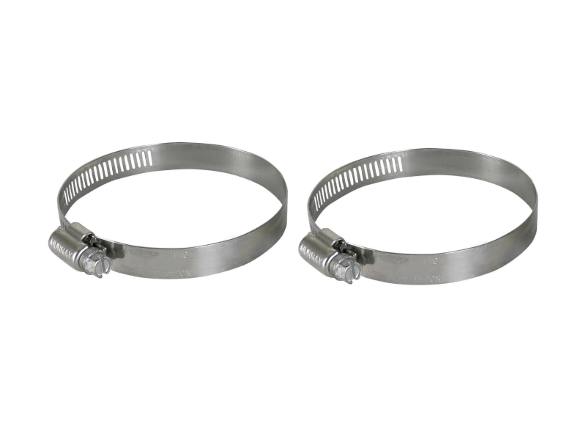 Picture of aFe Magnum FORCE Replacement Clamp Kit SAE 044 (2-5/16 IN ID to 3-1/4 IN ID Range) Pair