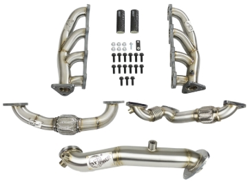 Picture of aFe Twisted Steel Header & Connection Pipe Combo GM Diesel Trucks 15-16 V8-6.6L (td) LML