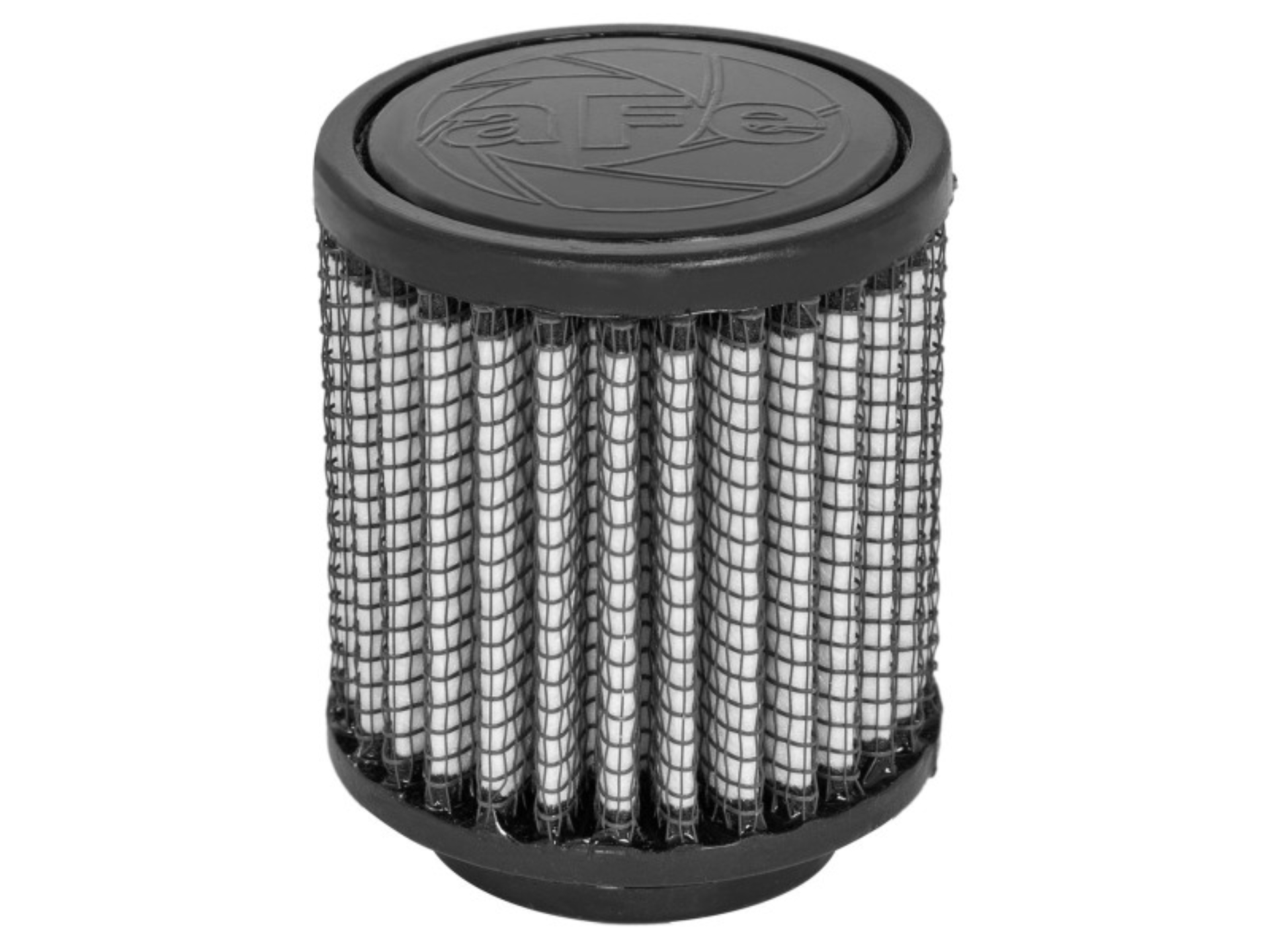 Picture of aFe Magnum FLOW Crankcase Vent Filter 1 IN F x 2-1/2 IN B x 2-1/2 IN T x 2-1/8 IN H