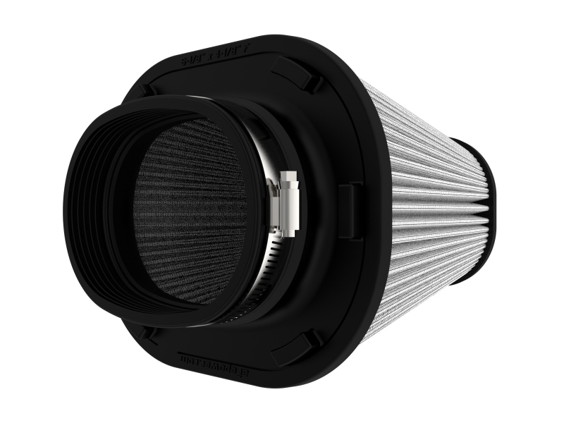 Picture of aFe Track Series Intake Pro DRY S Air Filter (6-1/8x4-1/8)IN F x(9-1/4x7-1/4)IN B x(6x4)IN Tx7-1/8IN