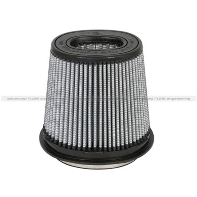 Picture of aFe Momentum Intake Filter w/Pro DRY S (5-1/4x3-3/4)IN F x(7-3/8x5-7/8)IN B x(4-1/2x4)IN Tx6-3/4IN