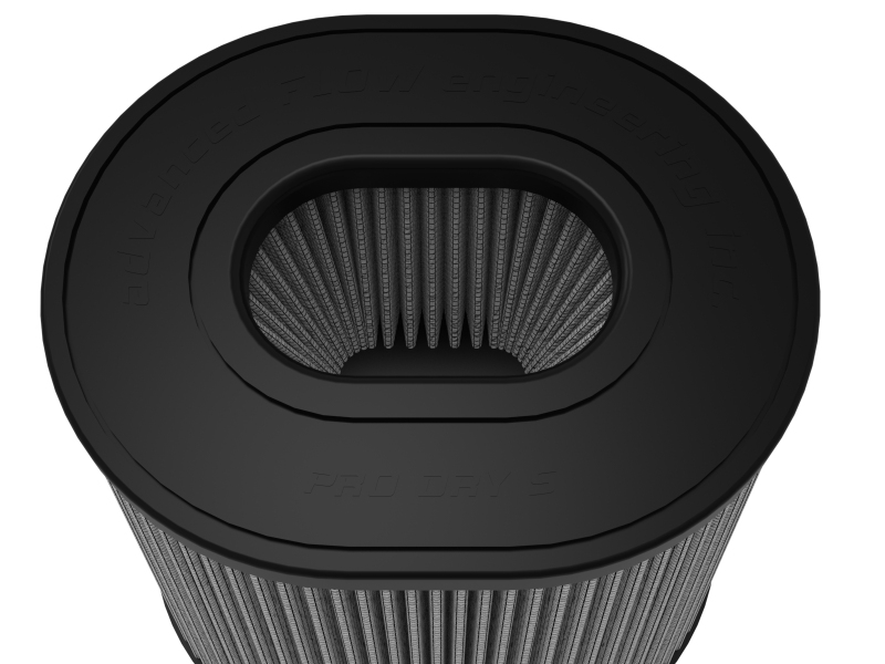Picture of aFe Magnum FORCE Intake Air Filter w/Pro DRY S 4-1/2IN F x(8x6-1/2)IN B x(6-3/4x5-1/2)IN T x8IN