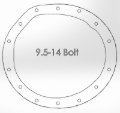 Picture of aFe POWER Differential Cover GM Trucks 99-13