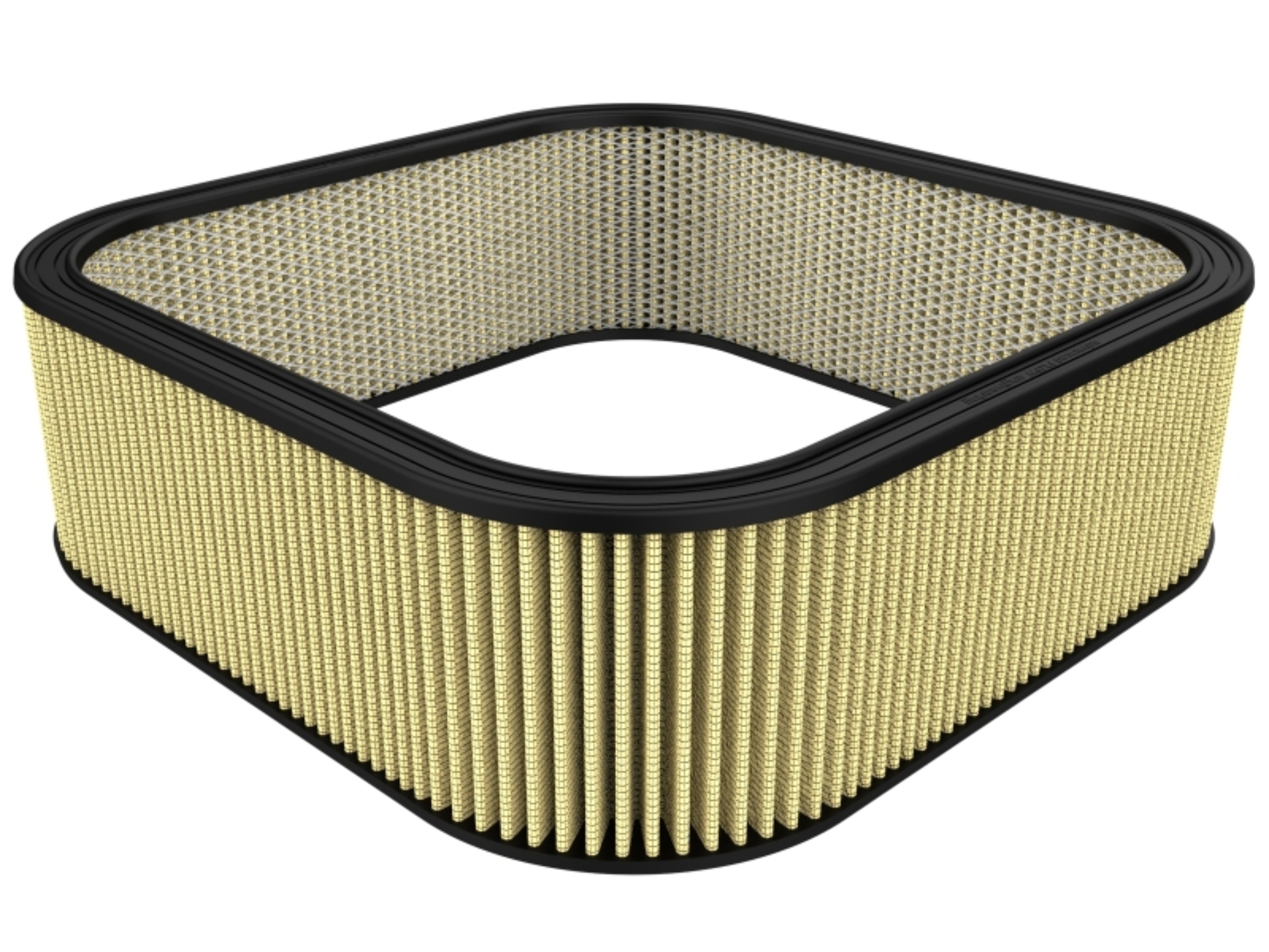 Picture of aFe Magnum FLOW Custom Air Filter 20.6 IN L x 20.6 IN W x 6.50 IN H w/ Expanded Metal