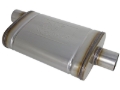 Picture of aFe MACH Force-Xp Muffler 2-1/2 IN ID Offset/Center x 9 IN W x 4 IN H x 14 IN L - Oval Body