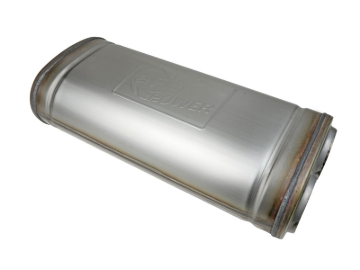 Picture of aFe MACH Force-Xp Muffler 2-1/2 IN Dual Inlet/Dual Outlet 5 IN H x 8 IN W x 18 IN L - Oval Body