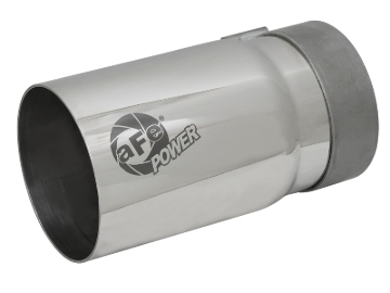 Picture of aFe MACH Force-Xp Universal Exhaust Tip 3-1/2 IN Inlet x 4 IN Outlet x 7 IN Polished Right Side Exit
