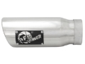 Picture of aFe MACH Force-Xp Universal Exhaust Tip 3-1/2Inlet x 4-1/2IN Outlet x 12IN L Polished Left Side Exit