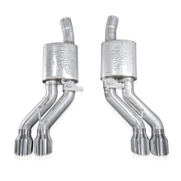 Picture of Stainless Works 22-25 Cadillac CT5-V Blackwing Axle Back Exhaust - Polished Tips