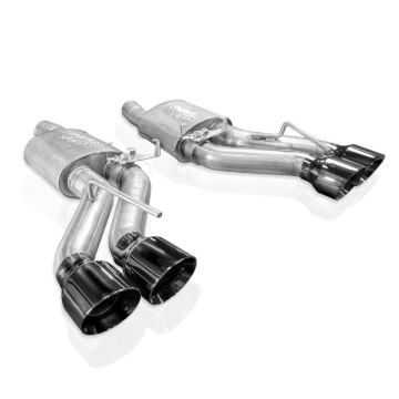 Picture of Stainless Works 22-25 Cadillac CT5-V Blackwing Axle Back Exhaust - Black Chrome Tips