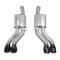 Picture of Stainless Works 22-25 Cadillac CT5-V Blackwing Axle Back Exhaust - Black Chrome Tips