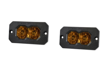 Picture of Diode Dynamics C2 2.0 Max Yellow Combo/Driving Flush ABL (Pair)