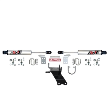 Picture of Skyjacker 18-24 Jeep Gladiator JL ADX 2.0 Dual Stabilizer Kit w/ CNC Machined Polished Alum.