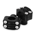 Picture of Burly Brand Reaper Riser Clamp 1-1/2in Tall for 1in Bar, Set - Texture Black