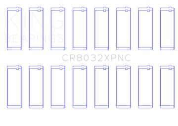 Picture of King Engine Bearings Chrysler 345/370 16V  (Size +0.5mm) Performance Rod Bearing Set