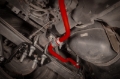 Picture of UMI Performance 15-24 Ford F-150 1in Solid Rear Sway Bar - Red