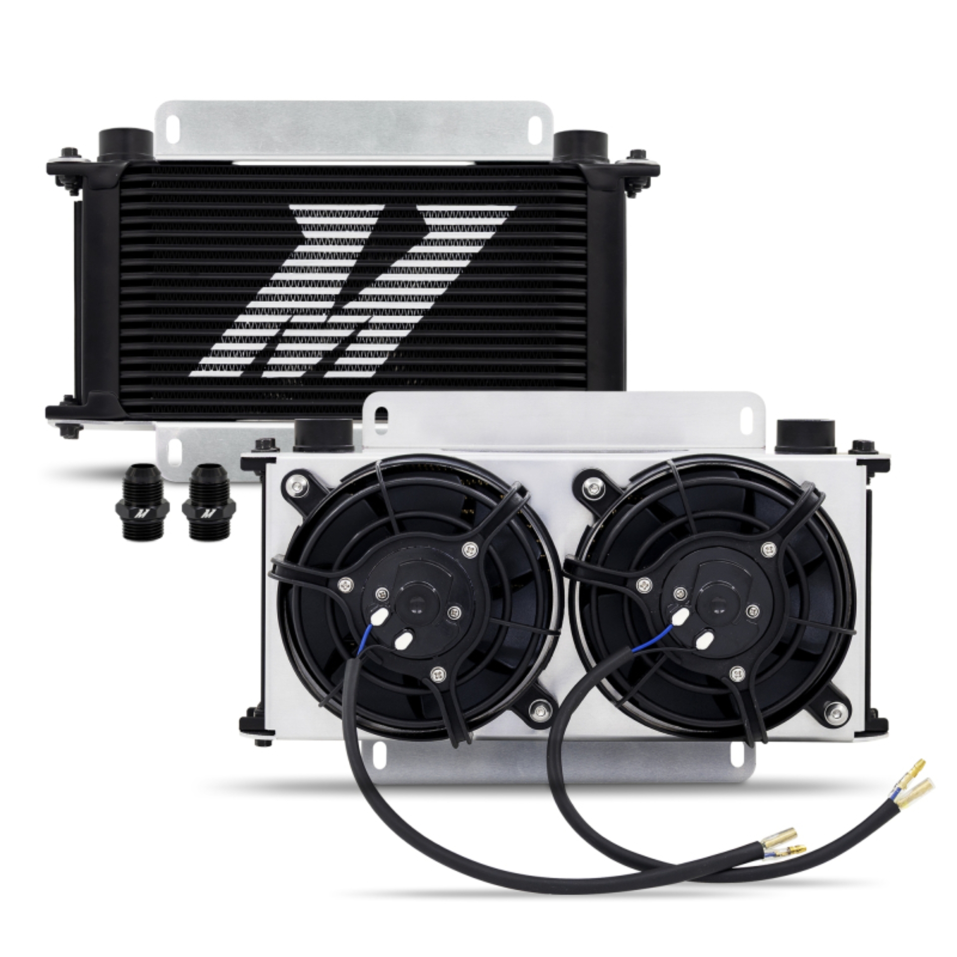 Picture of Mishimoto Universal Oil Cooler Kit - 19 Row Cooler and 2x5in Fans