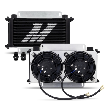 Picture of Mishimoto Universal Oil Cooler Kit - 19 Row Cooler and 2x5in Fans
