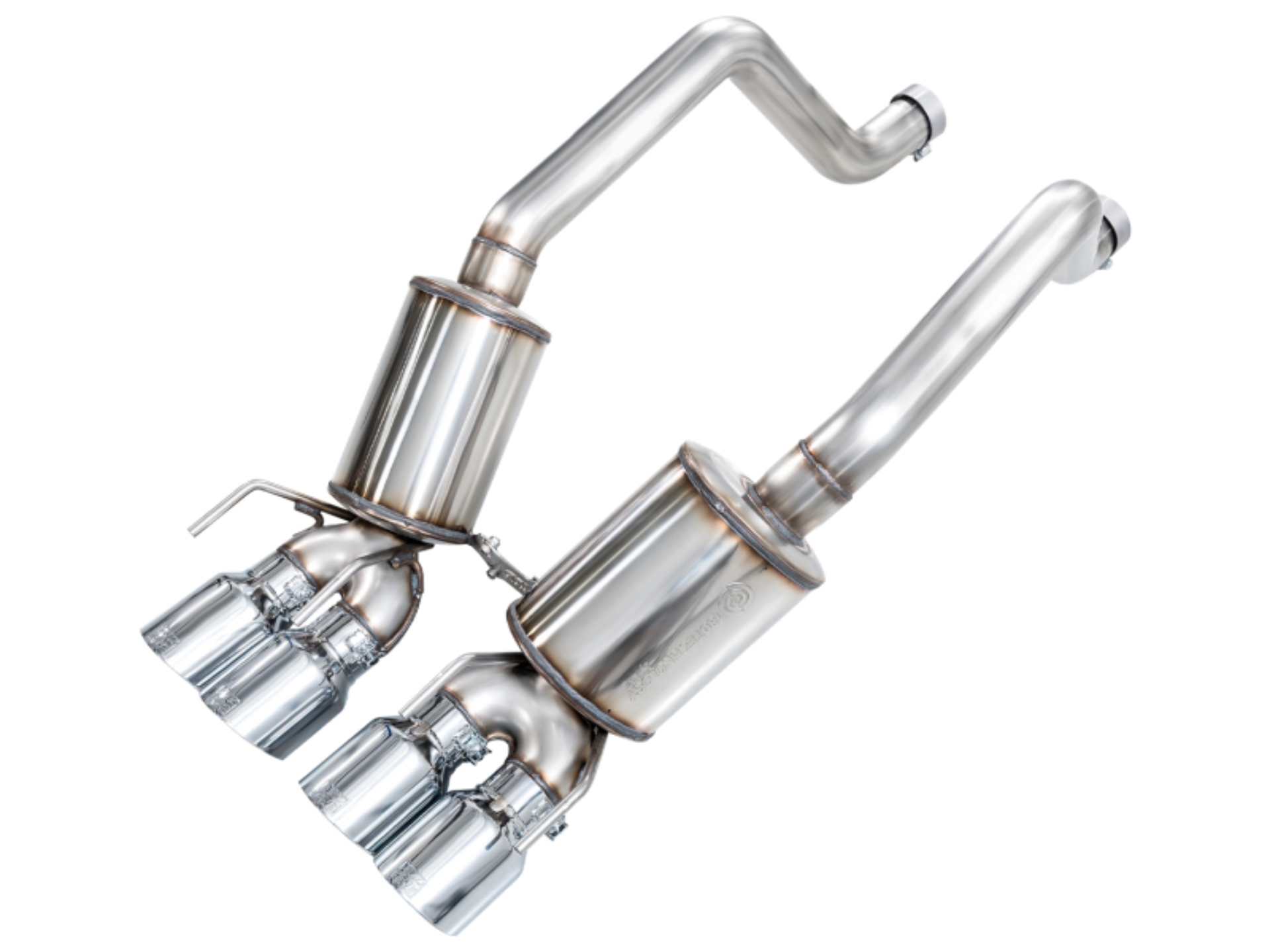 Picture of AWE Tuning C6 Chevrolet Corvette Z06/ZR1 Touring Edition Axle-Back Exhaust w/ Chrome Silver Tips