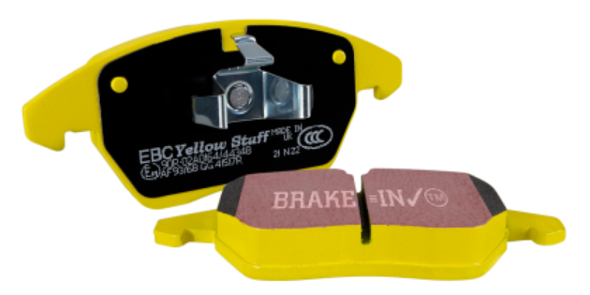 Picture of EBC 08-15 Toyota Alphard Yellowstuff Front Brake Pads