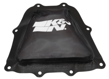 Picture of K&N Drycharger Wrap Black 7.313in L 7.25in W 1.313in H