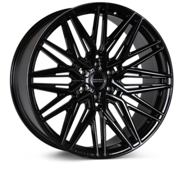 Picture of Vossen HF6-5 - 20x9.5 - ET25 - 6x139.7 - 95.1 - Deep - GB - Gloss Black Wheel