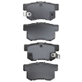 Picture of DFC 91-12 Acura RDX Rear Active Performance Pads - Low Metallic