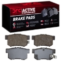 Picture of DFC 91-12 Acura RDX Rear Active Performance Pads - Low Metallic