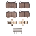 Picture of DFC 03-08 Infiniti G35 Front Active Performance Pads and Hardware Kit