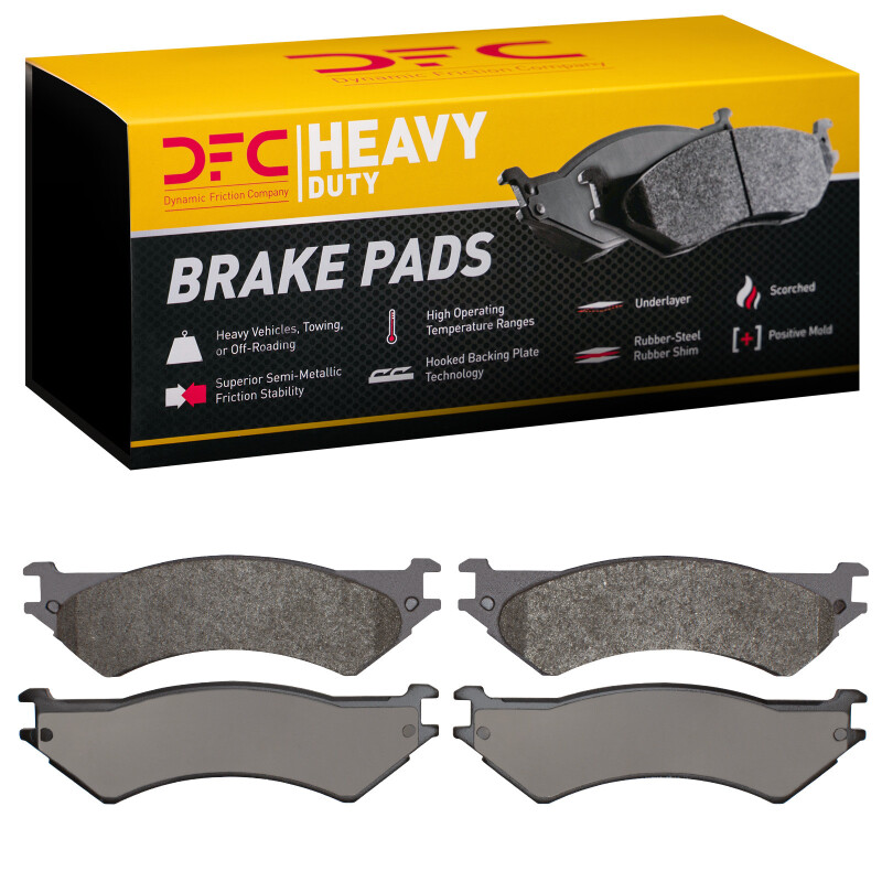Picture of DFC 99-07 Ford E-350 Club Wagon Rear Heavy Duty Pads - Semi Metallic