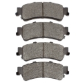 Picture of DFC 99-11 Cadillac DeVille Rear Heavy Duty Pads - Semi Metallic