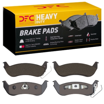 Picture of DFC 03-11 Ford Ranger (USA/Canada) Rear Heavy Duty Pads - Semi Metallic