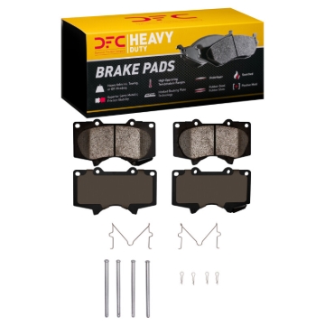Picture of DFC 00-25 JAC Frison Front Heavy Duty Pads and Hardware Kit