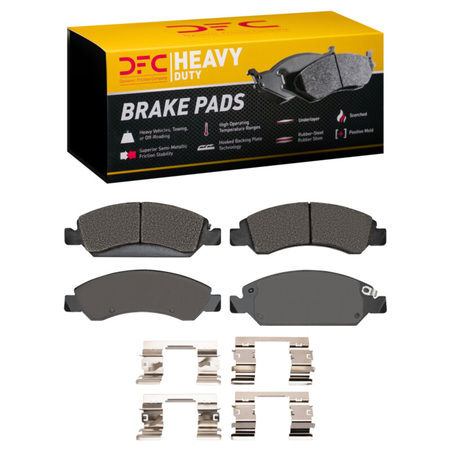 Picture of DFC 05-20 Cadillac XTS Front Heavy Duty Pads and Hardware Kit