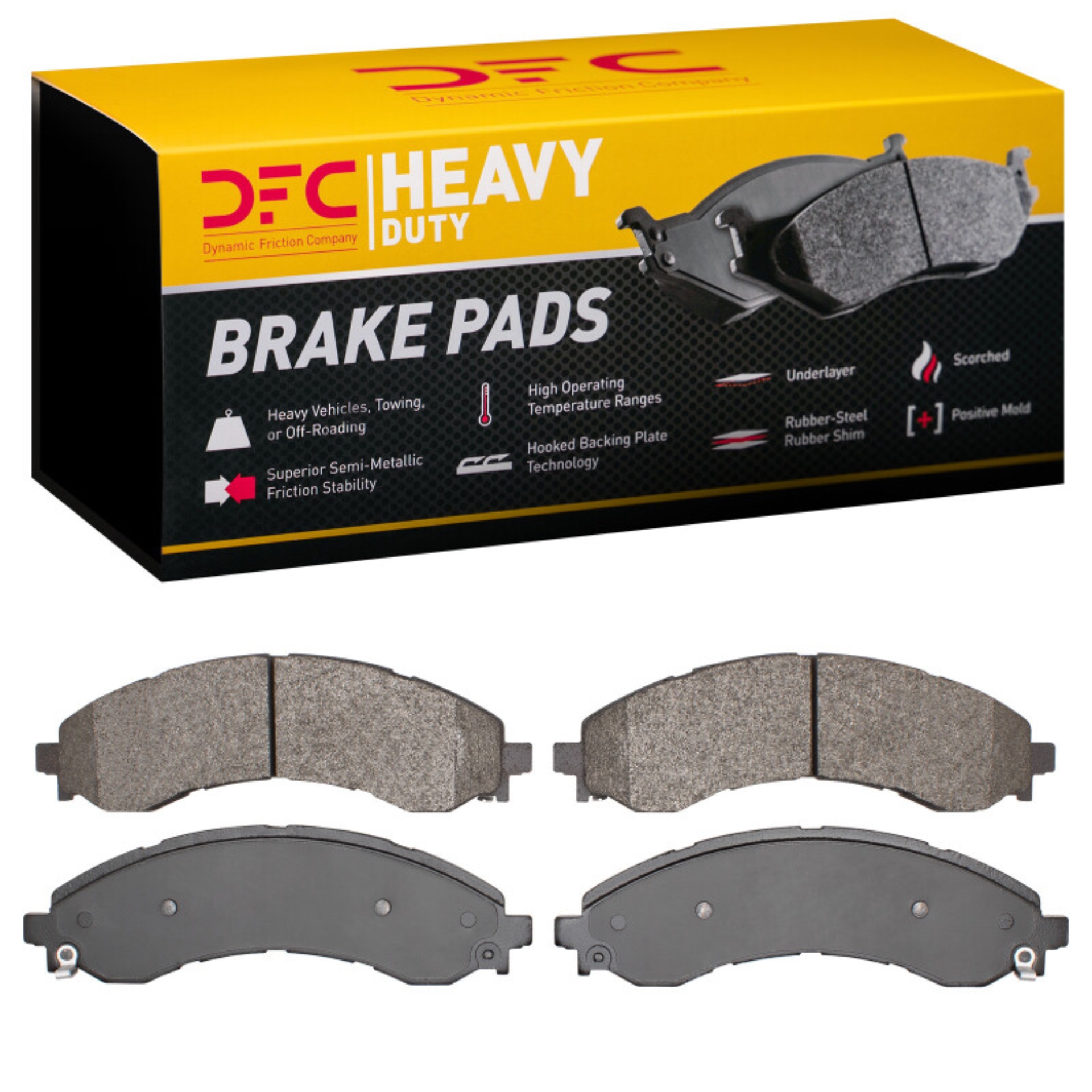 Picture of DFC 21-25 Chevrolet Express 2500 Front Heavy Duty Pads - Semi Metallic